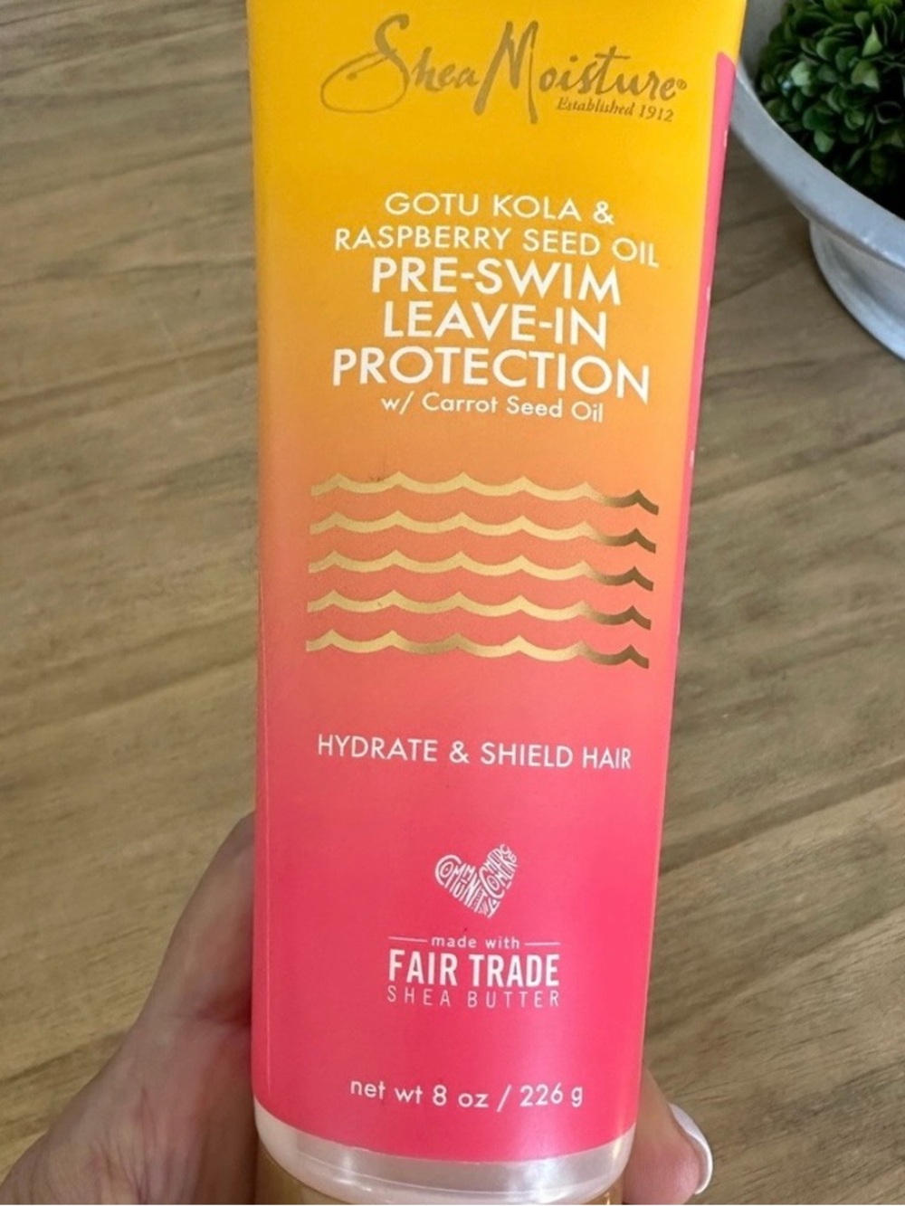 Shea Moisture Pre-Swim Leave-In Protection